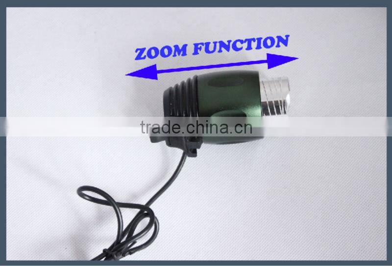 high power aluminum led headlight powerful rechargeable headlamp