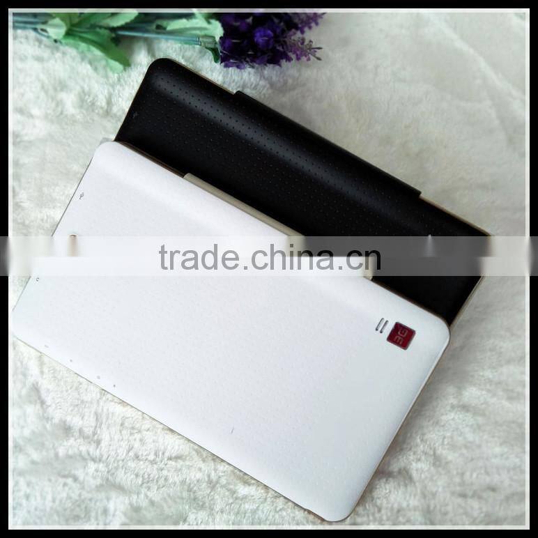 7 Inch Dual Core 3G Calling Dual Sims Android Tablet MTK6572 with Case covered wifi and Bluetooth