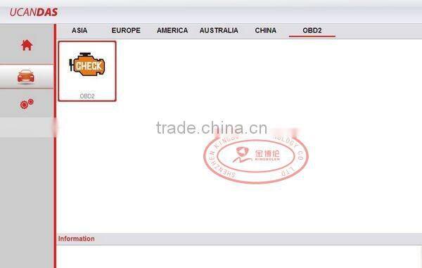 2016 Original Wireless Universal Car Diagnostic Tool UCANDAS VDM Update Online Auto Scanner VDM Newest Version V3.82