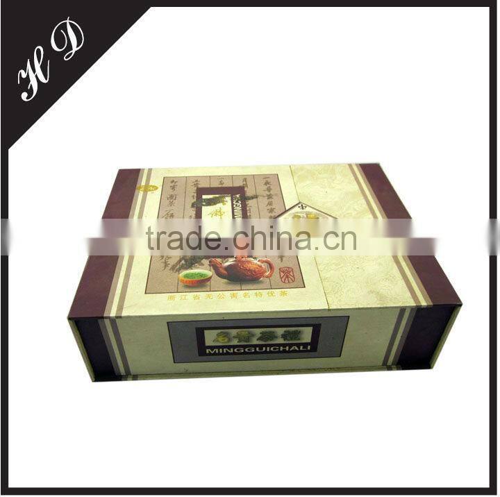 2014 Double Door Custom Wood Tea Box Wholesale