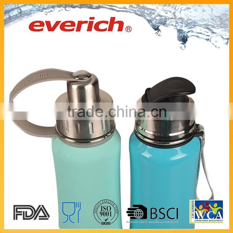Clean stainless steel water bottle