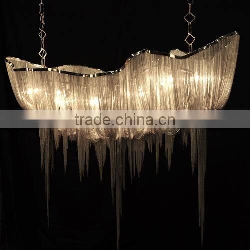 Atlantis Suspension Light - Long Fancy big pendant light for lobby