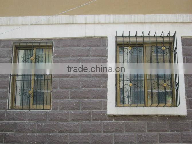 Top-selling wrought iron window grill design