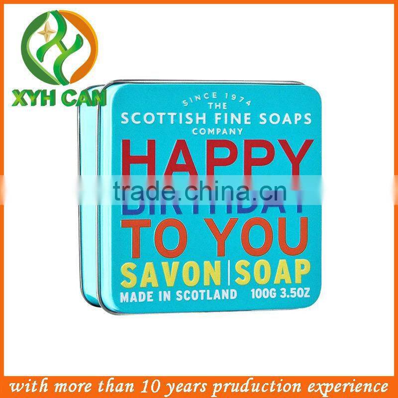 high quality custom rectangle soap tin