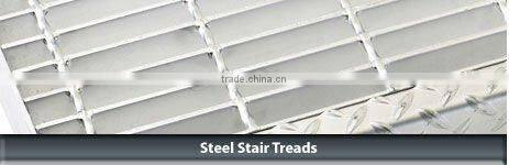 ISO9001-2008 Galvanized stair treads steel grating (accept customization )