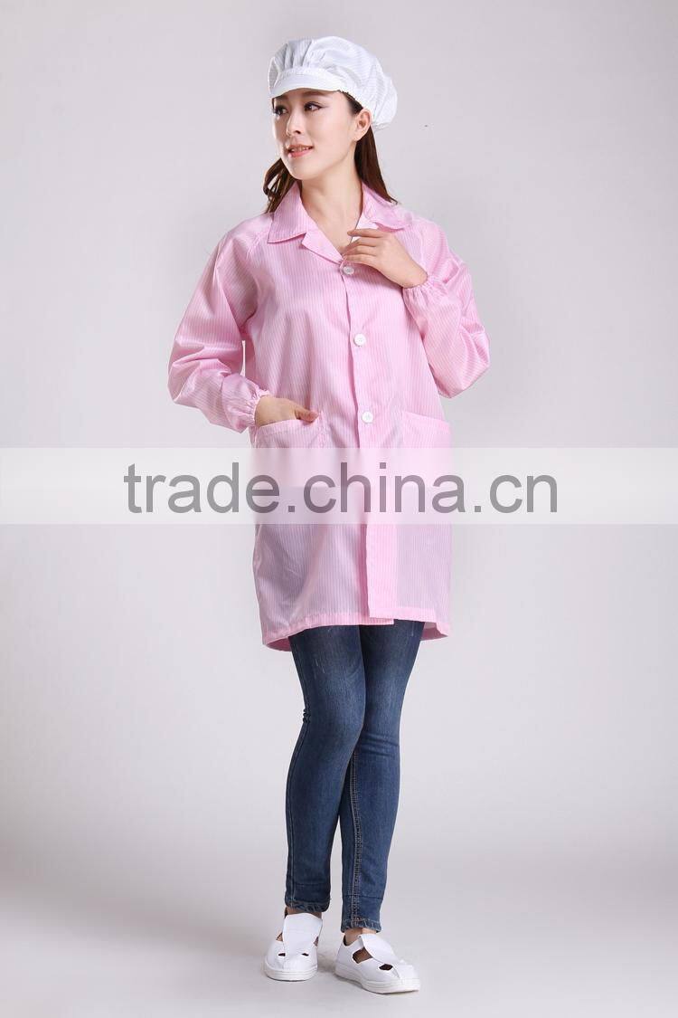 Antistatic Coat ESD Work Coat Washable Cleanroom Safety Coat