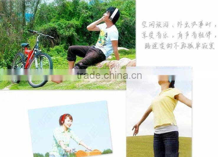 Wireless bluetooth stereo headset bluetooth 3.0+EDR with micro MA-826