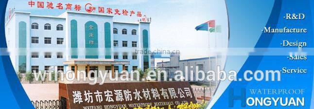 HDPE self-adhesive bitumen waterproof membrane with competitive price /self adhesive roofing underlayment