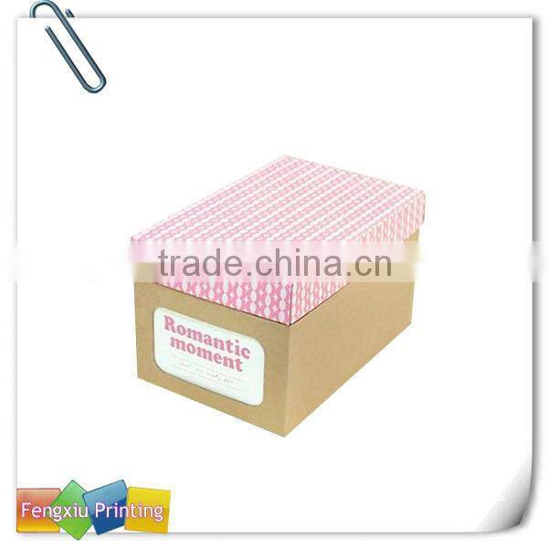 Brown Cardboard Shoe Box