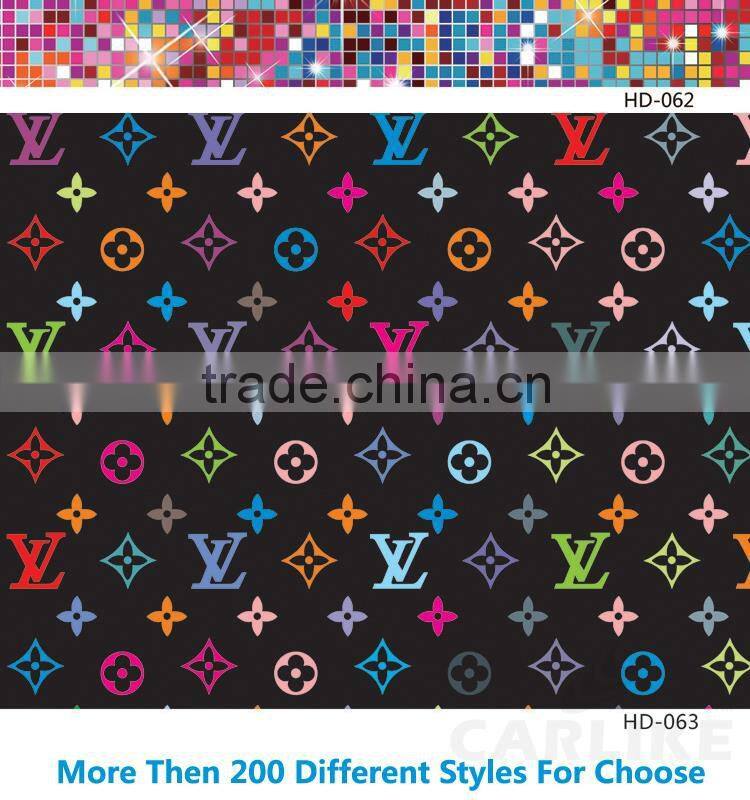 HD-056 CARLIKE Air Bubble Free Easy Install Car Vinyl Sticker Bomb