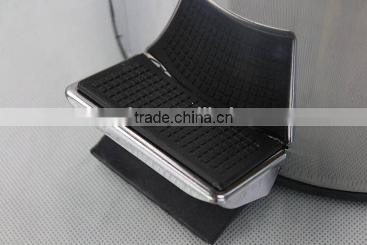 Kitchen stainless steel trash can/waste container with pedal/kitchen trash can
