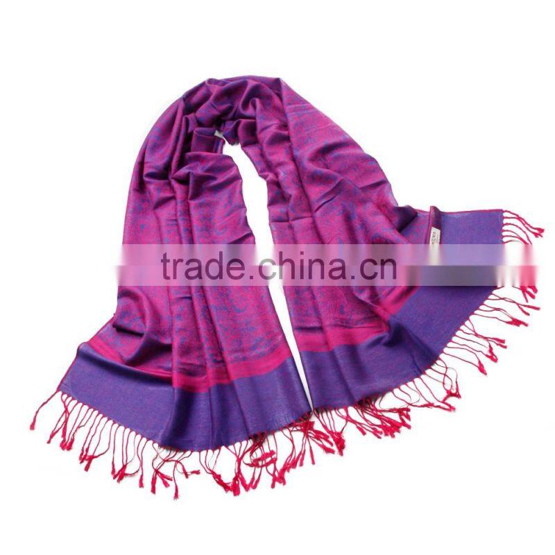 Best Selling Paisley Infinity Scarf Female Jaquard Stole Long Hijab Wrap Air conditioning cape