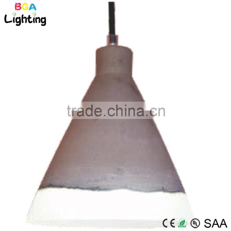 E27 lamp socket concrete lamp shade pendant lights/ lighting