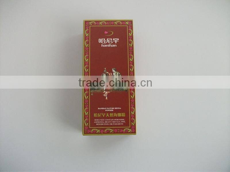 fancy paper box with top printed paper package box