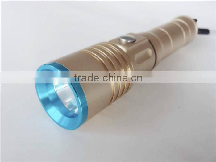 Onlystar GS-9501 Camping emergency usage campass high power outdoor geepas rechargeable led flashlight