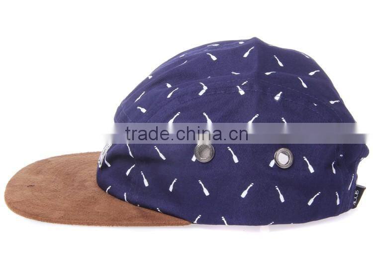 hot sell 5panel camper prinitng camper hats