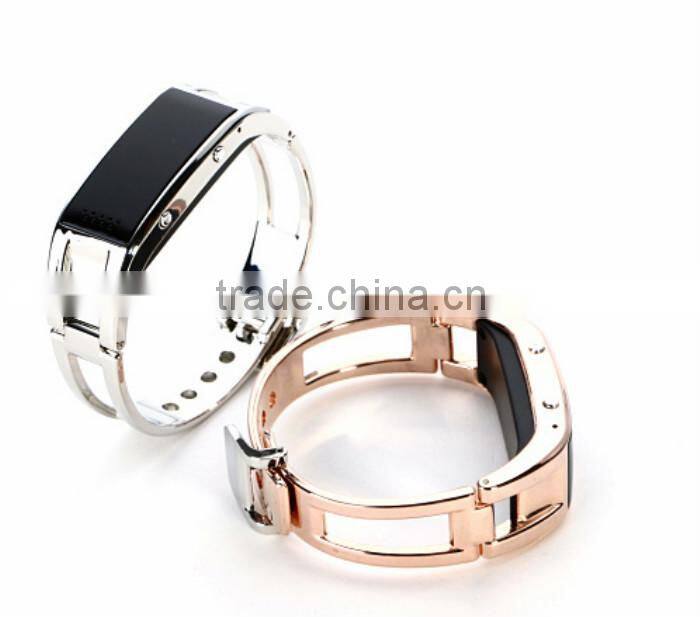 new product rose gold bluetooth led display health care smart watch with sleep minitor , pedometer for couples