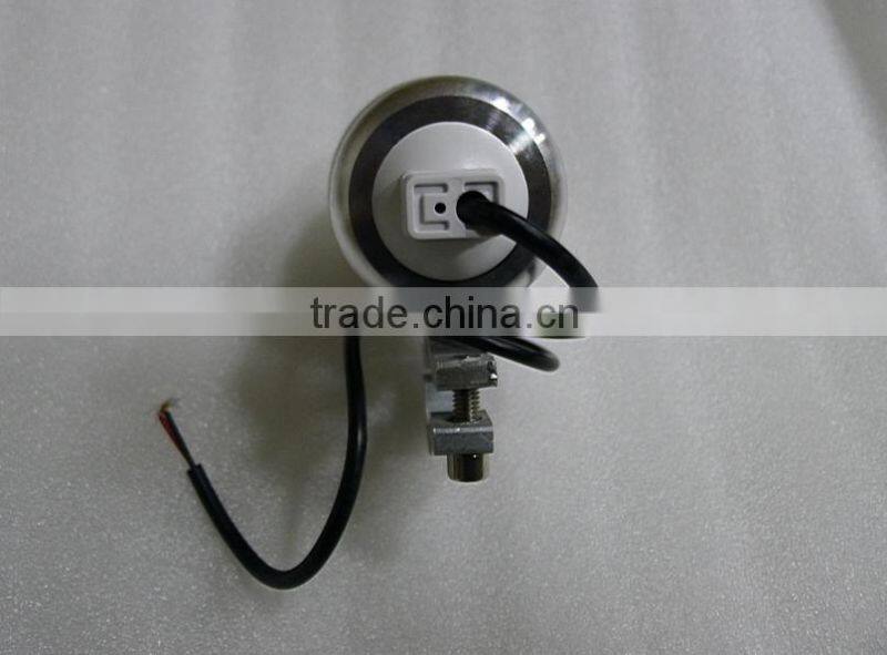 12V Black 30W U2 LED Laser Gun Day waterproof Spot Light Motorcycle Driving Front Headlight