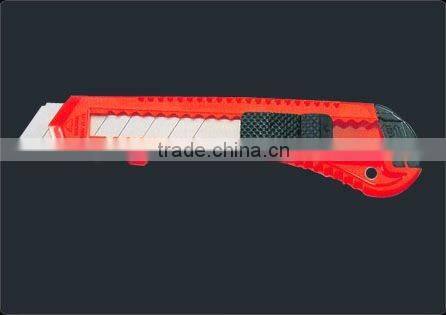 18mm snap off push lock plastic knife Cutter