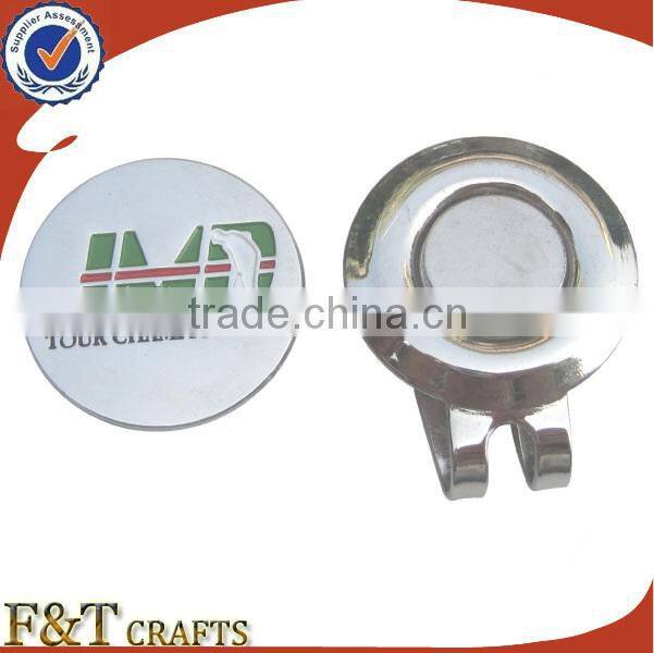 golf club cap clips gift items golf divot tool with custom ball marker