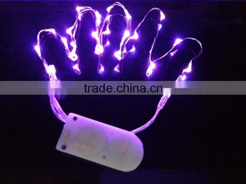 20 white led battery operated fairy light