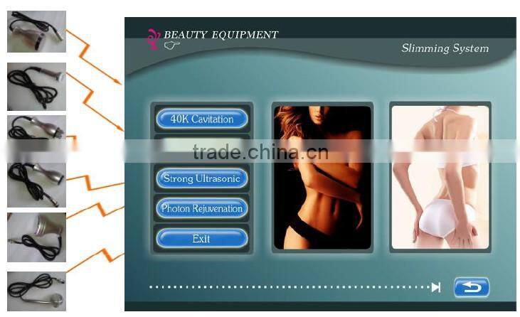 Highly effective lipo slim machine ultra cavitation