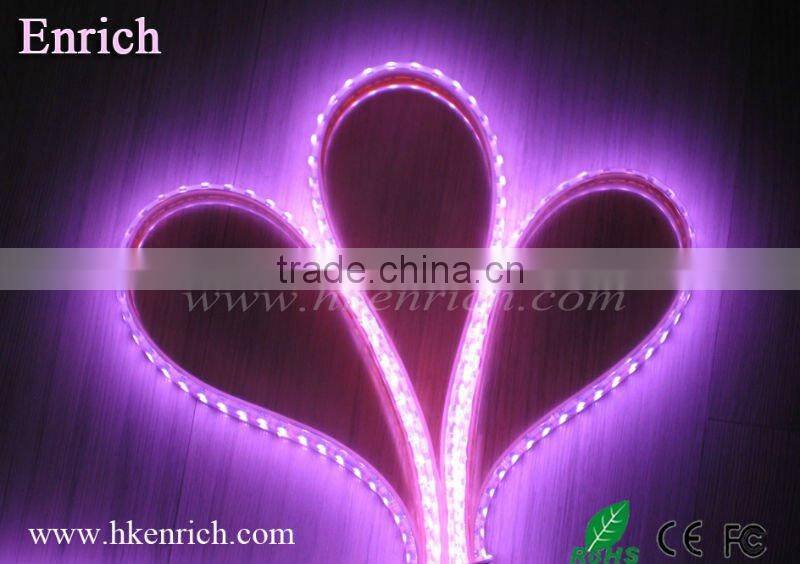 Pink Led Strip light warterproof flexible led stip