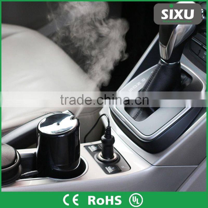 Car air humidifier aromatherapy ultrasonic mist maker fogger oil diffuser