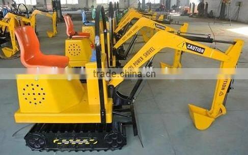 kids mini electric excavator 90 degree children excavator