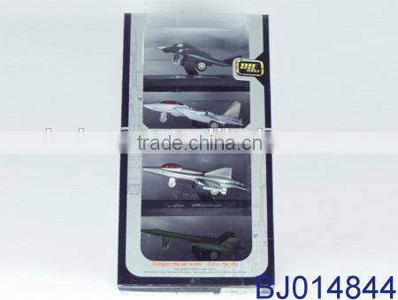 Funny kids toy mini pull back fighter/camouflage diecast combat aircraft