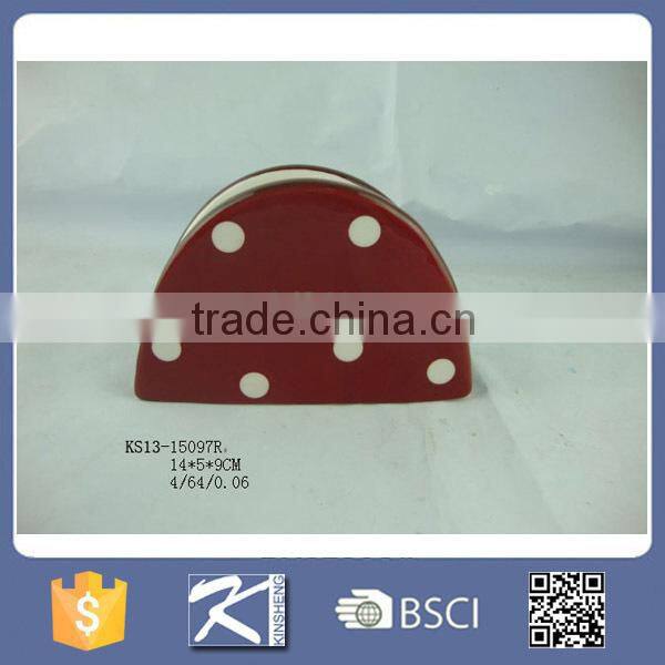 Stoneware Ceramic Tableware Kitchenware Napkin Holder