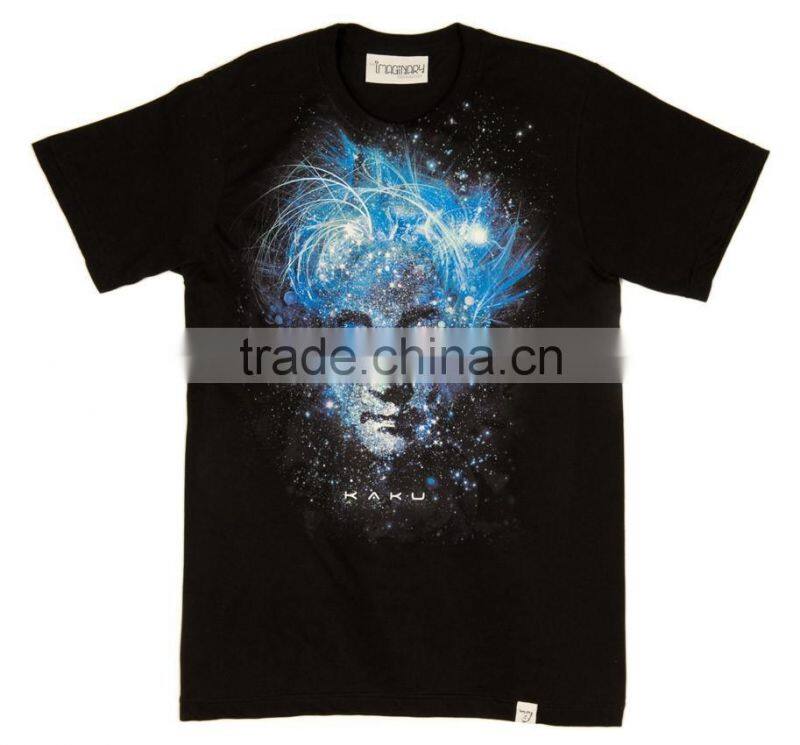 bulk sale v neck Custom polyester round neck t shirt