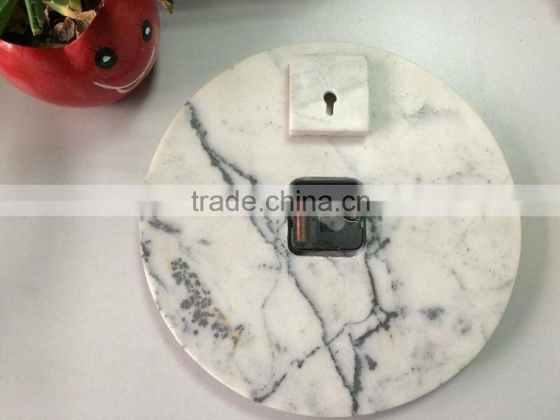 Hotel decorative color stone wall clock face, stone wall clock cover