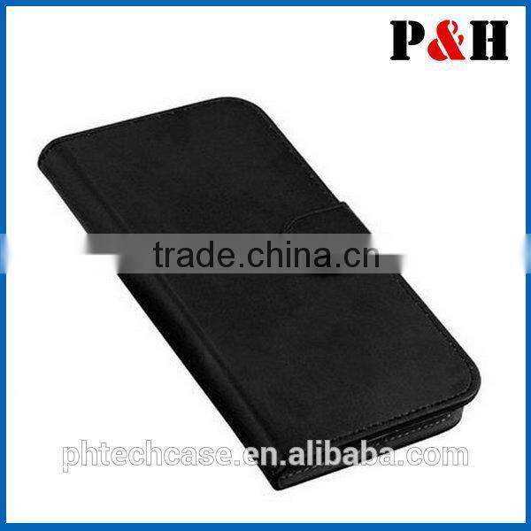OEM blank leather phone cases/Sublimation Leather Flip Cover for Iphone 5/5S