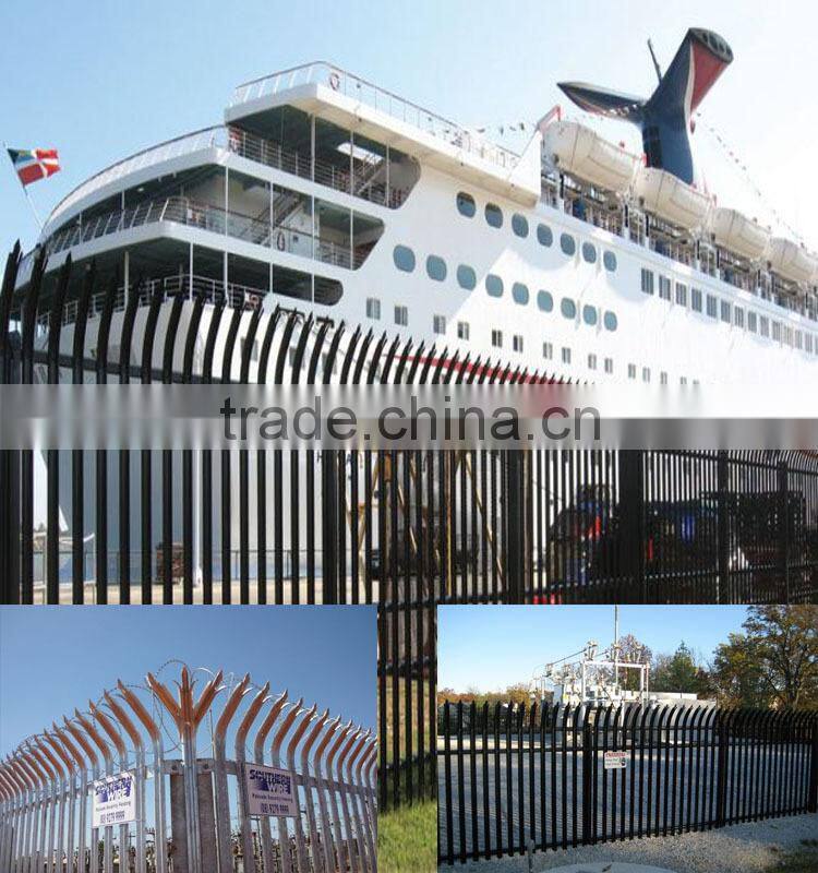 Top quality euro fence mesh/steel palisade fence mesh/palisade fence