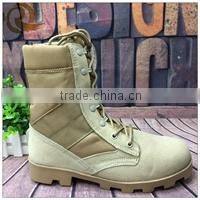 Hot sale leather waterproof tactical army delta force military boots