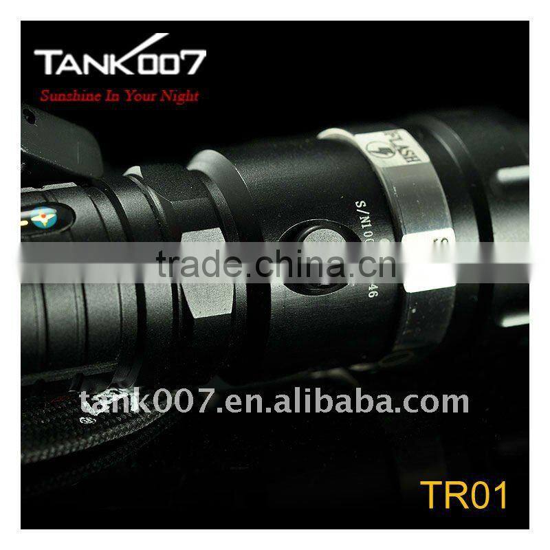 Tank007 TR01 Rechargeable Police LED Flashlight