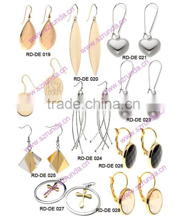 alibaba china supplier,2014 new product dubai gold jewelry, hoop earring for women