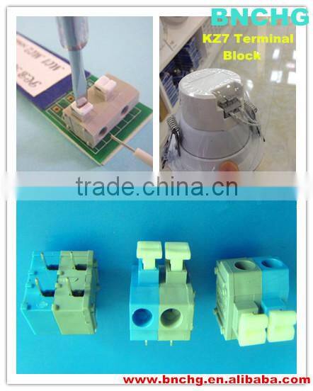 New Design PCB Terminal Connector for Electronic Ballasts no push button 5.0mm/7.5mm/10.0mm pitch