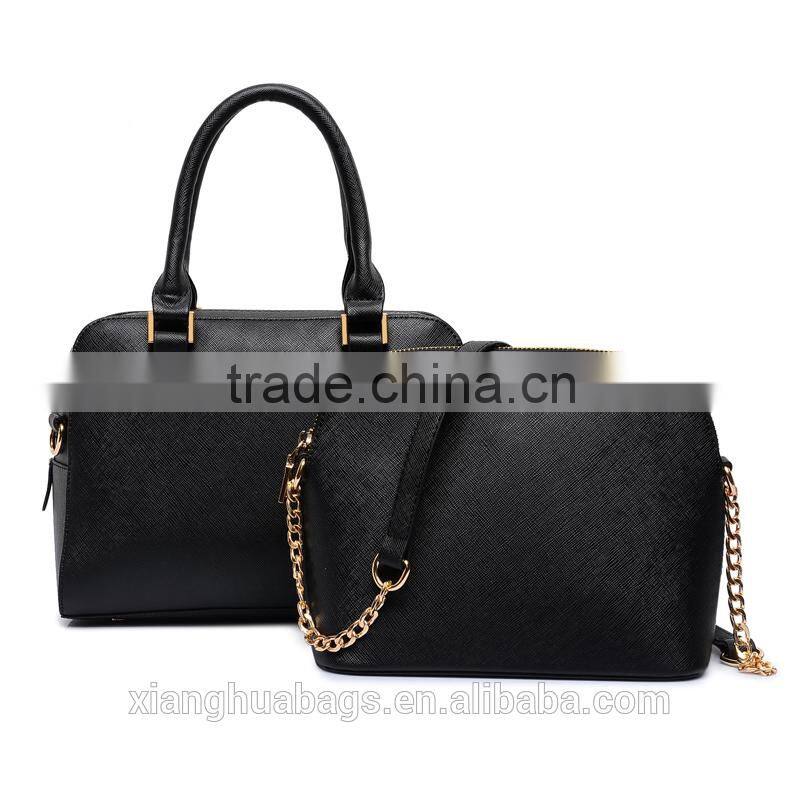 2015 Designer Hot in Europe and American 2pcs set Lady Handbag