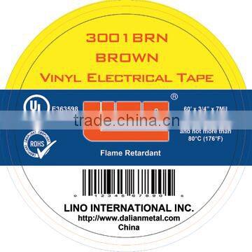 electrical insulation colorful PVC tape