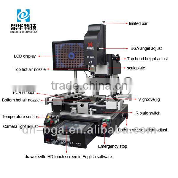 Repair bga mobile and laptop infrared rework station