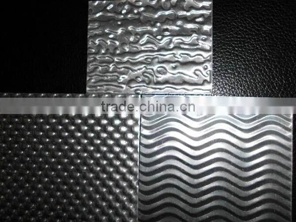 china manufacture prices embossing aluminium sheet for stairs