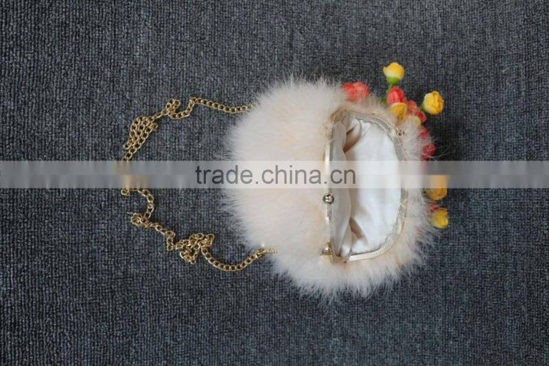 Fashion fur key bag for women bag / turkey fur key case / Real fur key holders