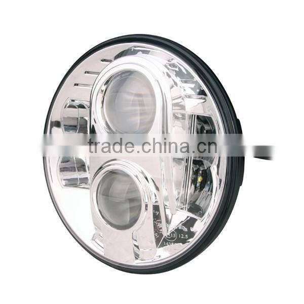 2015 Factory wholesale 7" led headlight for motorcycle and jeep