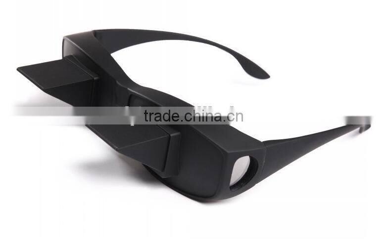 Horizontal bed lazy glasses for watching and reading glasses
