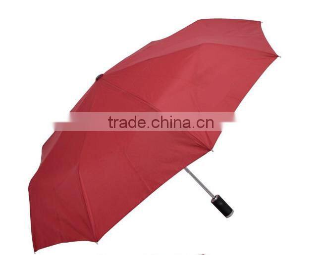 high quality auto open and close led folding umbrella