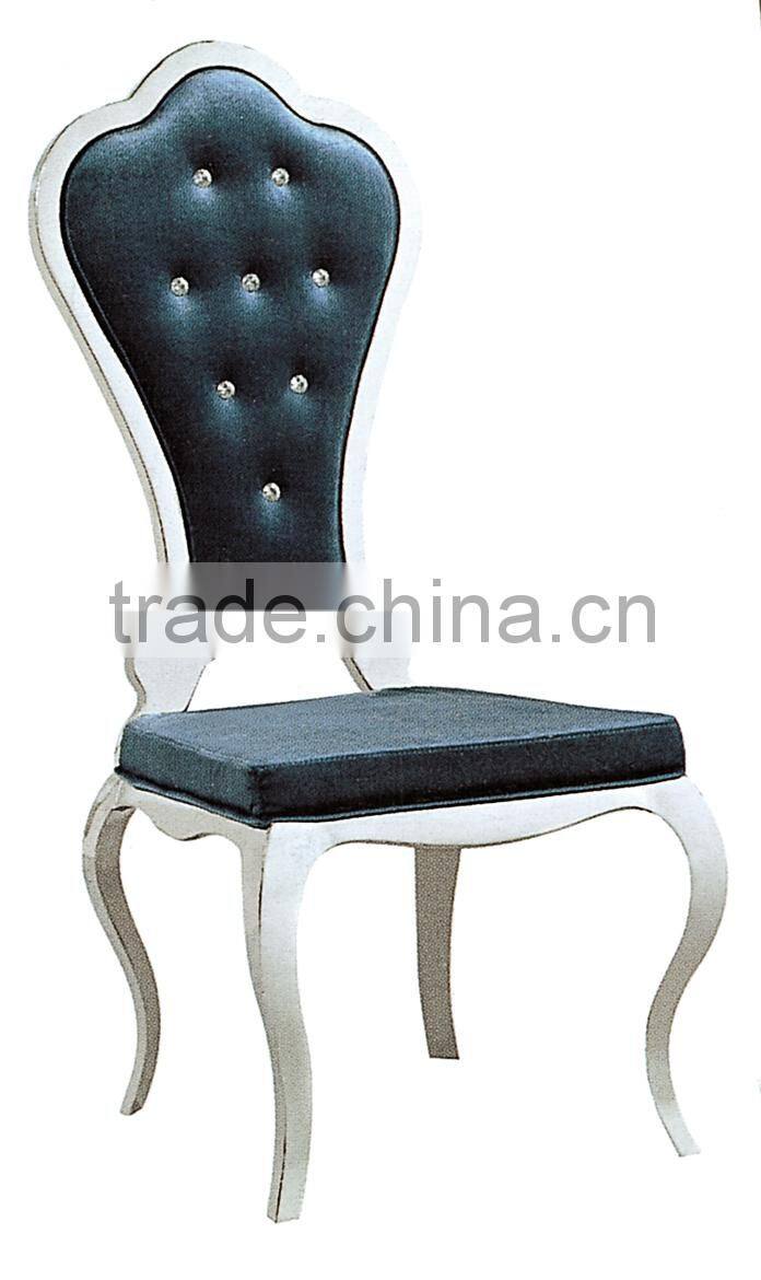 Classic Modern Appearence Stainless Steel Chair Dining Chair Hotel Chair