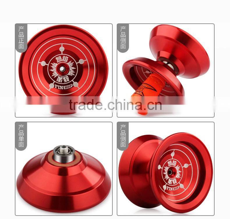 YJ Patent Design Aluminum Professional Finger Spins YOYO With Tool