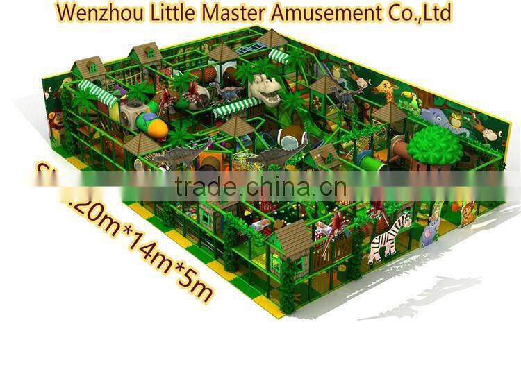(LM-H29)2016 new amusement park kids jungle theme kids indoor playground for sale